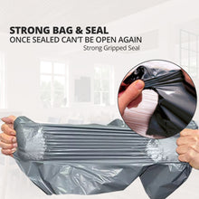 Pack of 100 Grey Mailing Poly Postal Self Seal Bags Strong Packing Mail Bags Posting Shipping Parcel Bags - MILOSC