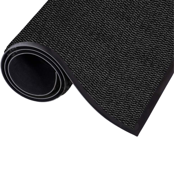 2 Pack Dirt - Trapper Door Mat Non - Slip Heavy Duty Barrier Mats - MILOSC