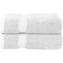 Pack of 3 Large Bath Sheets 550GSM 100% Cotton Breathable Towels Set Size 80x140 cm - MILOSC