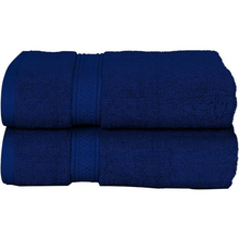 Pack of 2 Large Bath Towels Set Premium Quality Hotel Quality 100% Cotton (550GSM) - MILOSC