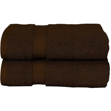 Pack of 2 Large Bath Towels Set Premium Quality Hotel Quality 100% Cotton (550GSM) - MILOSC