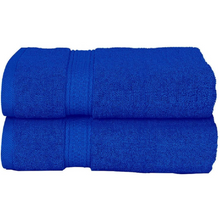 Pack of 2 Large Bath Towels Set Premium Quality Hotel Quality 100% Cotton (550GSM) - MILOSC