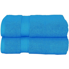 Pack of 2 Large Bath Towels Set Premium Quality Hotel Quality 100% Cotton (550GSM) - MILOSC