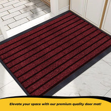 Milosc New Stripe Design Washable Non Slip Door mat Barrier Mats - MILOSC