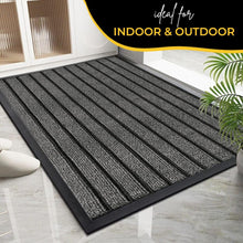 Milosc New Stripe Design Washable Non Slip Door mat Barrier Mats - MILOSC