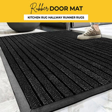 Milosc New Stripe Design Washable Non Slip Door mat Barrier Mats - MILOSC