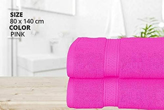 2 Pack Premium Quality Bath Sheet Sets (550GSM) Hotel Quality Size 80x140 cm - MILOSC