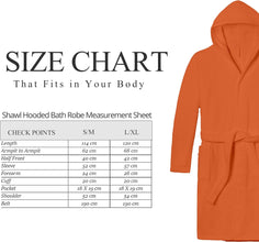 Mens & Ladies Towelling Shawl Collar Bathrobe Dressing Gown - MILOSC