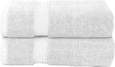 2 Pack Premium Quality Bath Sheet Sets (550GSM) Hotel Quality Size 80x140 cm - MILOSC