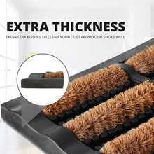 Heavy Duty Outdoor Mat Indoor & Outdoor Natural Coir Wire Rubber Brush Mat Tuff Scrape Mat Non-Slip Outside door mat Super Absorbent Door Mat - MILOSC