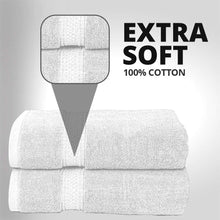 2 Pack Premium Quality Bath Sheet Sets (550GSM) Hotel Quality Size 80x140 cm - MILOSC