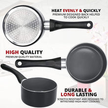 Milosc Non - Stick Induction Milk Pan Sauce Pan with Handle Premium Quality Cooking Pot Easy to Clean - MILOSC