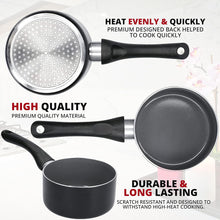 Milosc Non - Stick Induction Milk Pan Sauce Pan with Handle Premium Quality Cooking Pot Easy to Clean - MILOSC